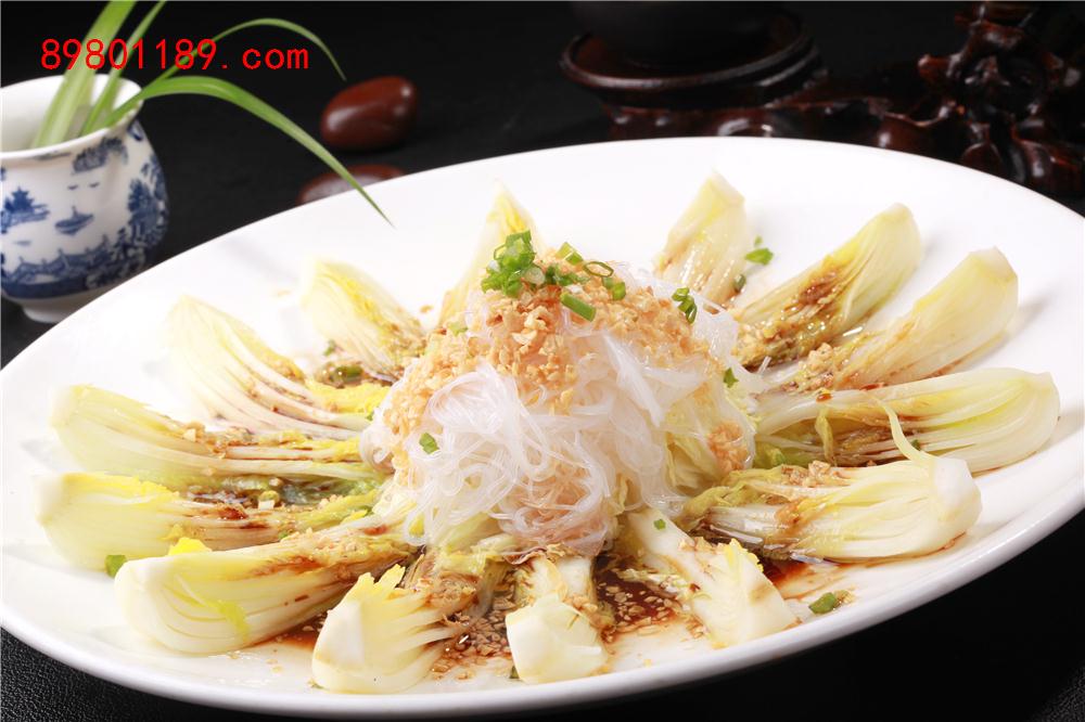 粉丝蒸娃娃菜